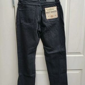 Womens black Harley Davidson jeans